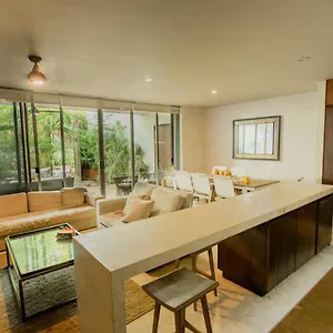  Apartment Ideal 4 Groups Aldeazama 2br 10pax Apt Papaya Playa Mexico